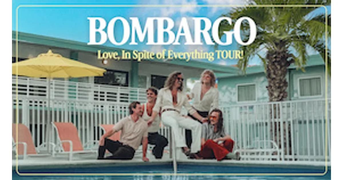 BOMBARGO - Love, In Spirit of Everything-Tour - (CA) – Funk – Soul – Rock&Roll event image