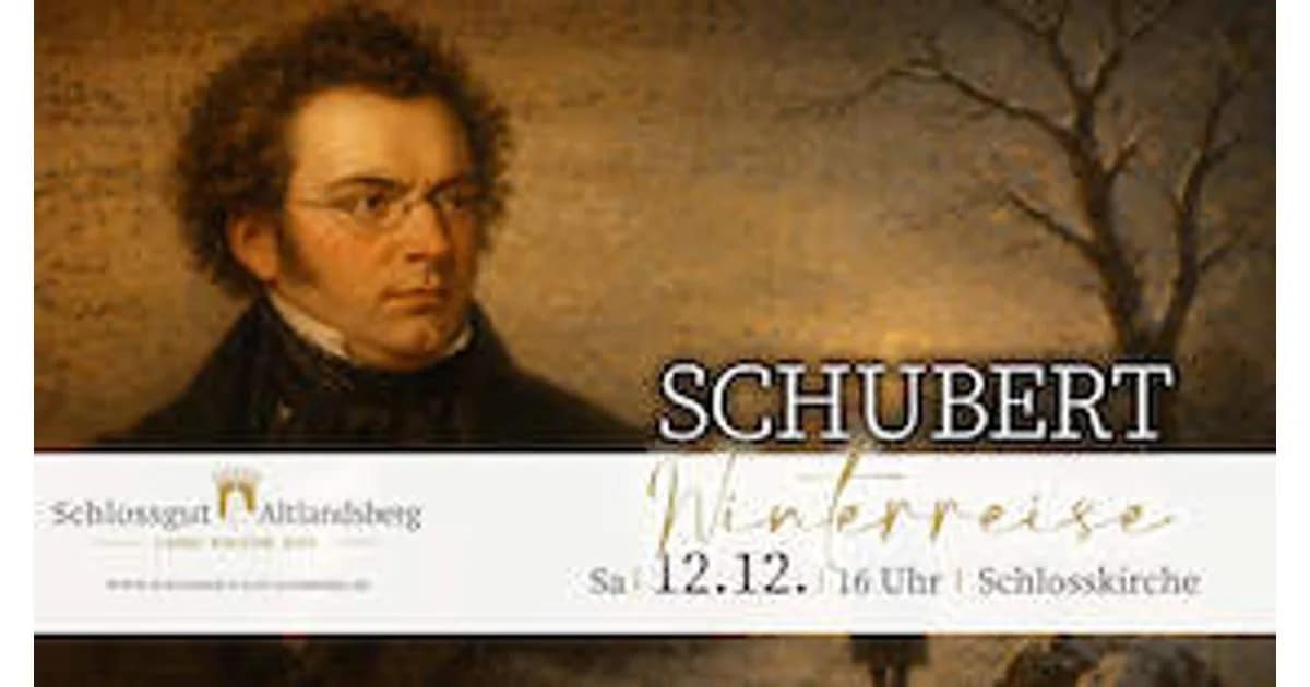 Musik in Brandenburgischen Schlössern - Weihnachtskonzert: "Schubert – Winterreise" event image