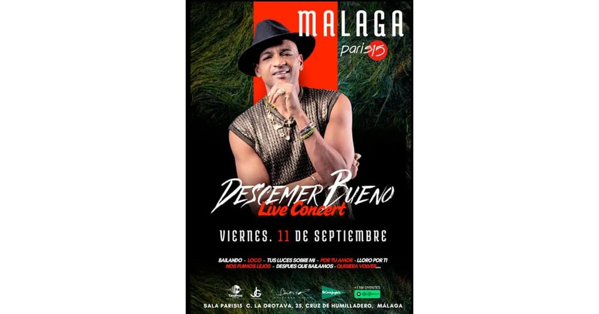 Descemer Bueno event image