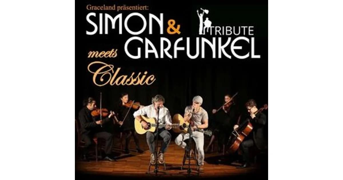Simon & Garfunkel - Tribute meets Classic - Graceland Duo mit Streicherquartett und Band event image
