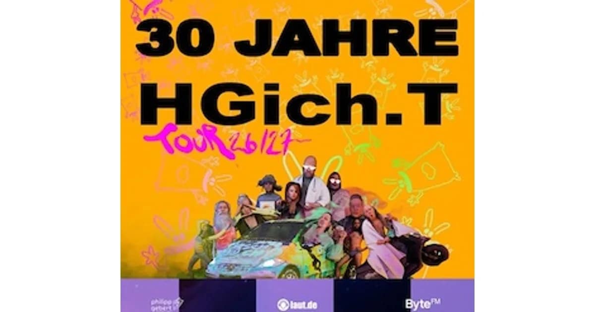 HGich.T + Acid Aftershow - 30 JAHRE TOUR event image