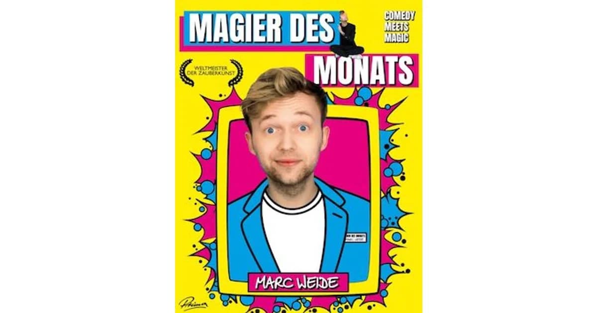 Marc Weide - Magier des Monats event image