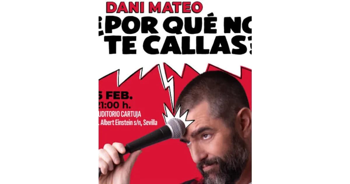¿Por qué no te callas? Dani Mateo event image
