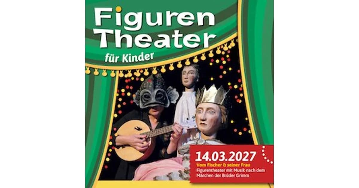 Figurentheater in der CD-Kaserne: Vom Fischer und seiner Frau - Gespielt von Jeannette Luft event image
