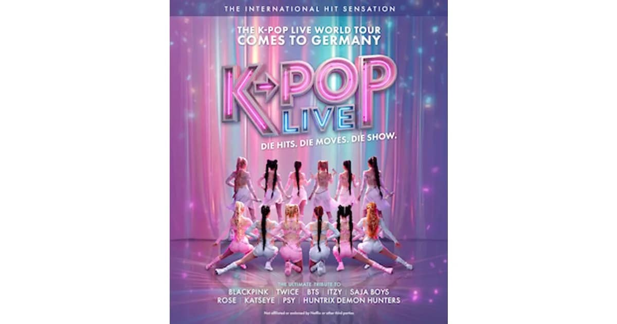 K-POP LIVE! - Die Hits. Die Moves. Die Show. event image