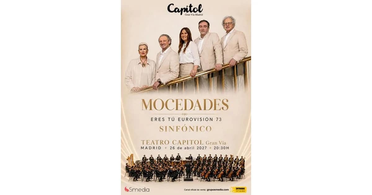 Mocedades: Eres Tú Eurovisión 73 Sinfónico event image