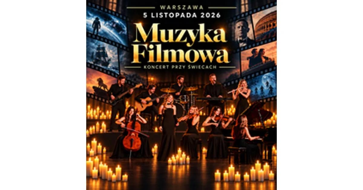 Muzyka Filmowa - Koncert przy świecach event image