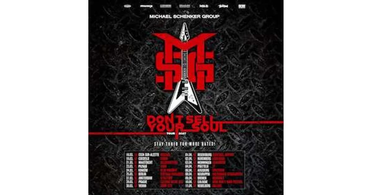 Michael Schenker Group - Don’t Sell Your Soul Tour 2027 event image
