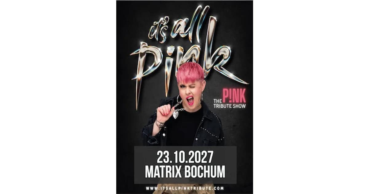 IT`S ALL PINK - A TRIBUTE TO PINK event image