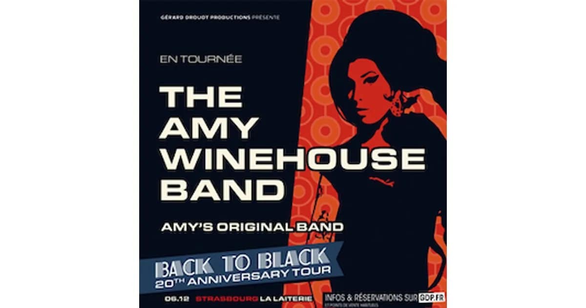 The Amy Winehouse Band "Back To Black 20th Anniversary Tour" + Guest event image