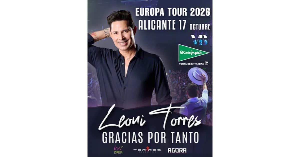 Leoni Torres - Gracias por tanto 2026 event image