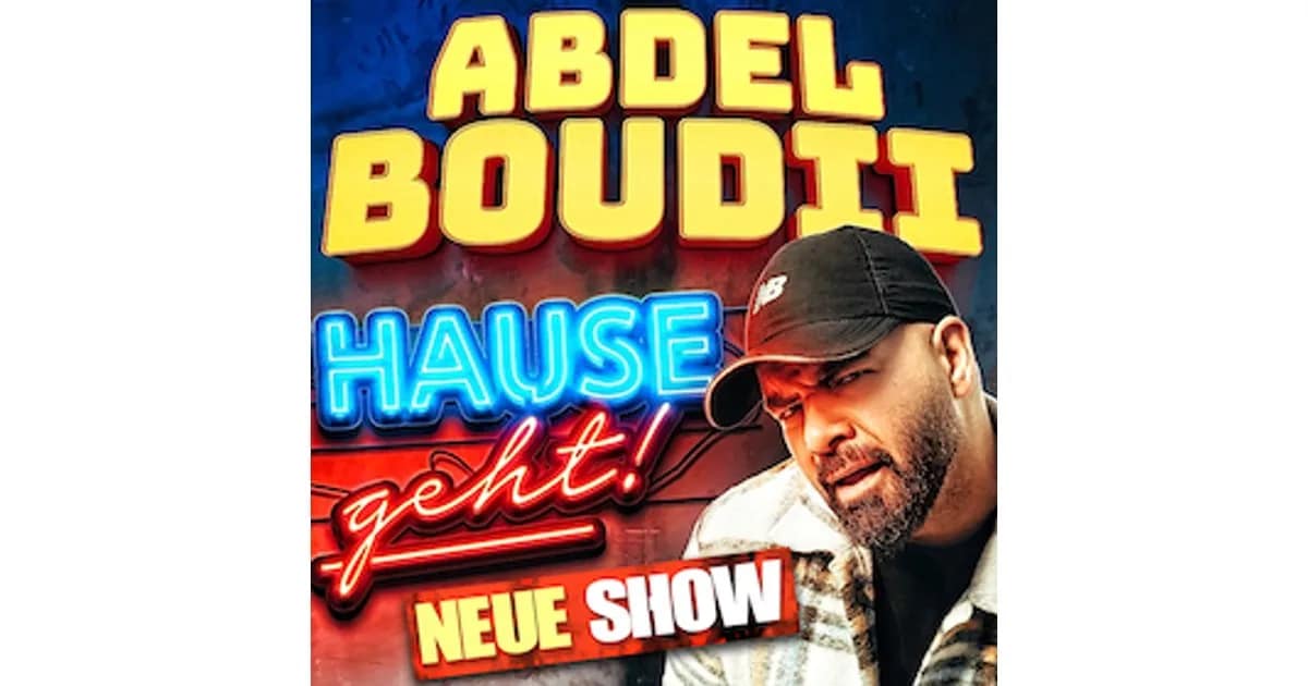 Abdel Boudii - HAUSE GEHT! event image