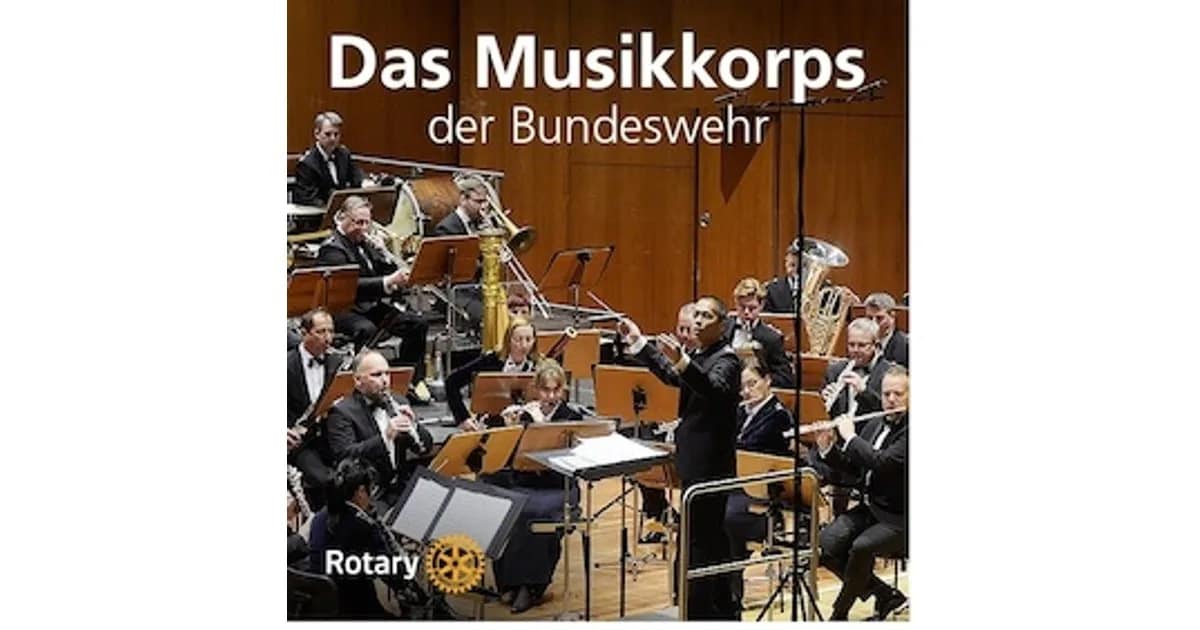 Rotary Club Augsburg - Benefizkonzert - Musikkorps der Bundeswehr event image