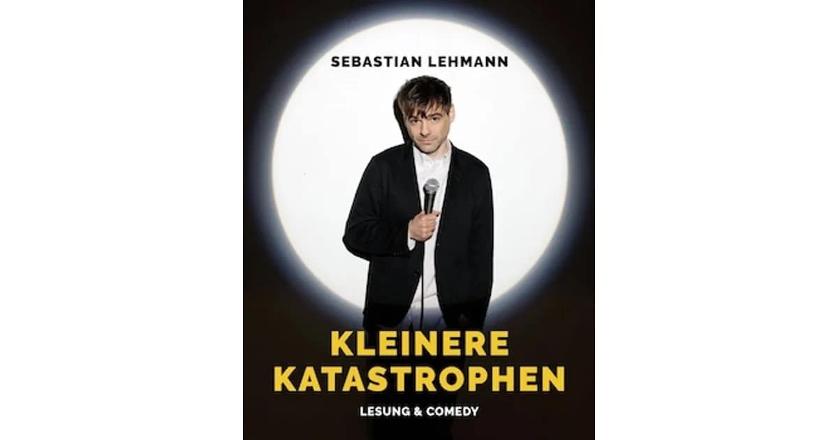 Sebastian Lehmann - "Kleinere Katastrophen" | Konzertbestuhlung event image