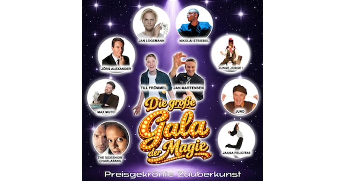 Die große Gala der Magie - Preisgekrönte Zauberkunst event image