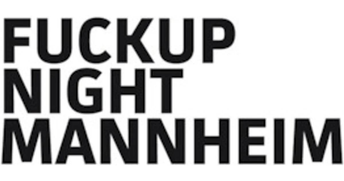 Fuckup Night Mannheim event image