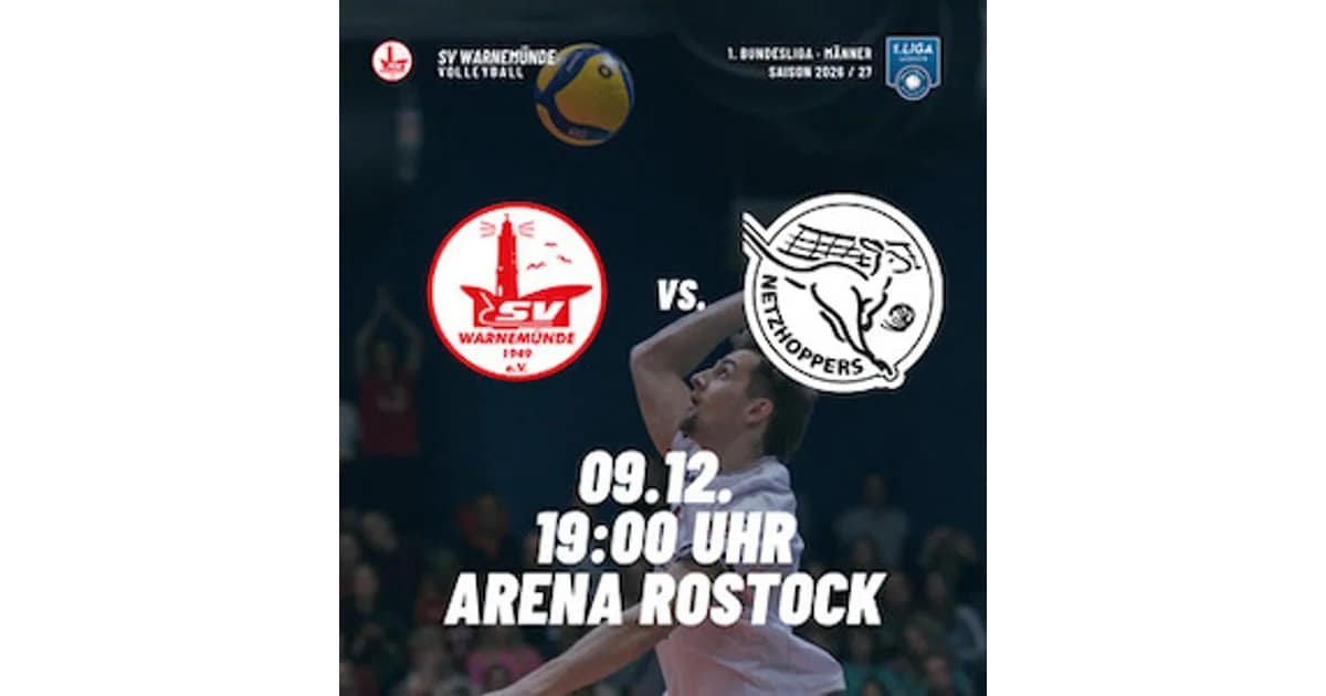 2026/2027 | 1. Bundesliga Männer - SV Warnemünde - Königs Wusterhausen event image