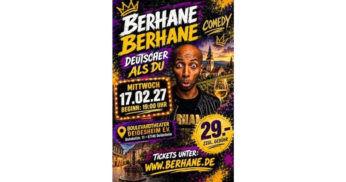Berhane Berhane - Deutscher als du event image