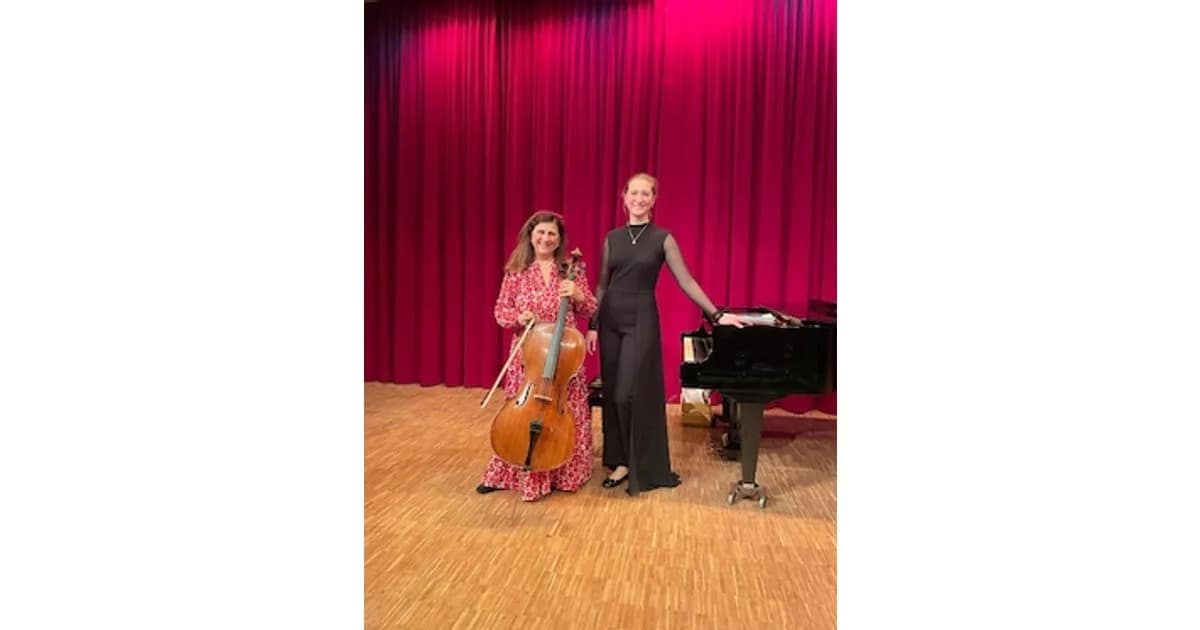 Kammerkonzert mit Cellistin Sanja Božena Uhde und Pianistin Anastasiia Mordasova - Zwischen Tanz und Meditation event image