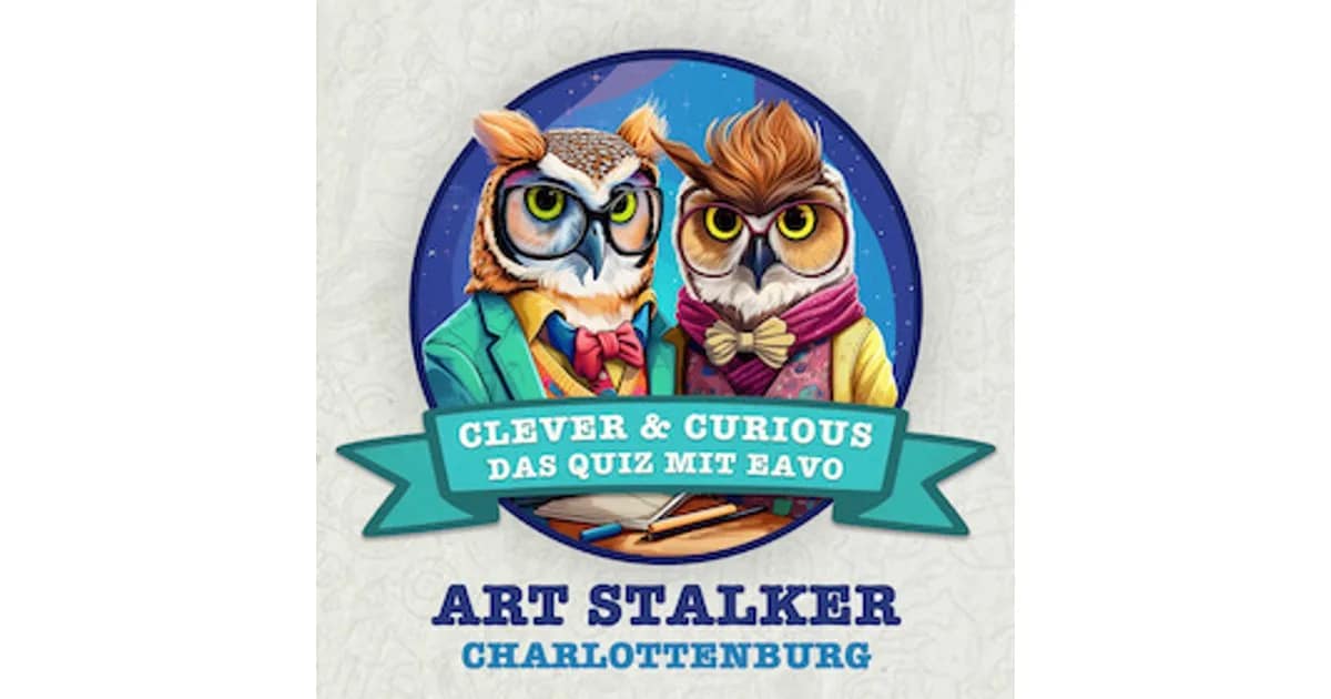 Clever & Curious Charlottenburg! - das unterhaltsame Quiz mit Eavo im Art Stalker - Kneipenquiz event image