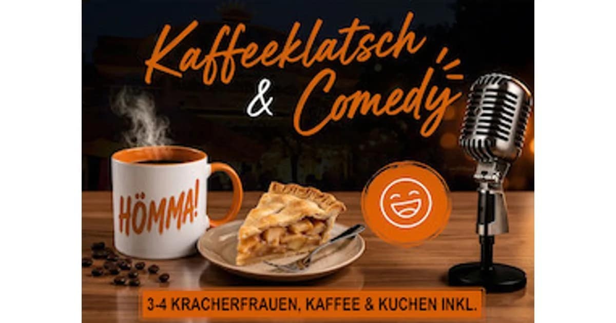 „Kaffeeklatsch & Comedy“ - Damenmix event image