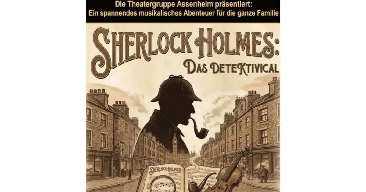 Die Theatergruppe Assenheim präsentiert 2026 - Sherlock Holmes event image