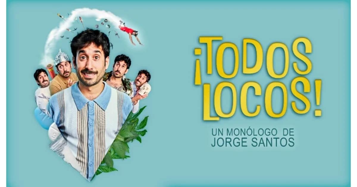 ¡Todos Locos! Un Monólogo Sobre Salud Mental - Jorge Santos event image