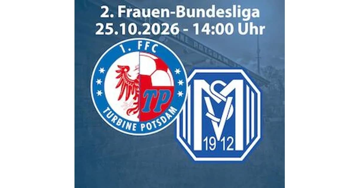 Saison 2026/2027 des 1. FFC Turbine Potsdam - 1. FFC Turbine Potsdam - SV Meppen event image