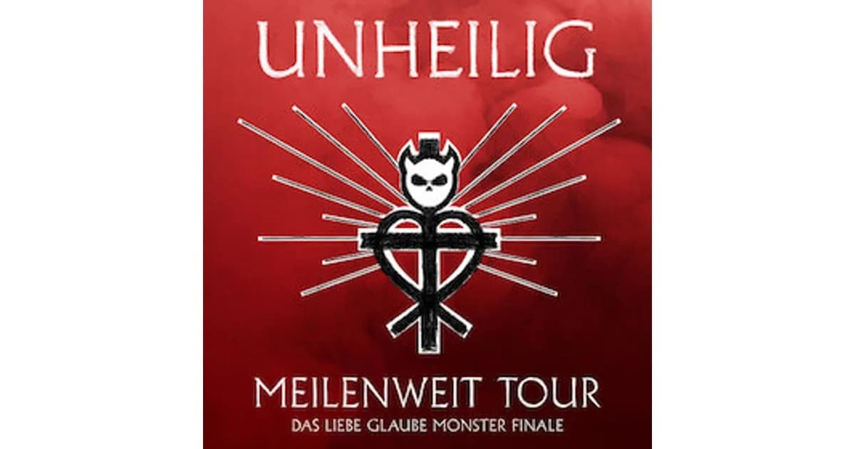Friedberg Open Air 2027 - UNHEILIG - Meilenweit Tour - Das Liebe Glaube Monster Finale event image