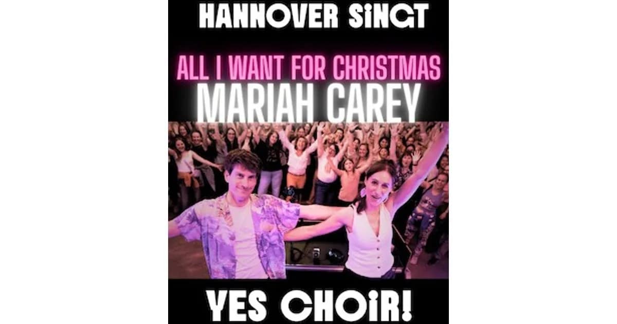 Yes Choir! - „All I want for Christmas“ von Mariah Carey event image