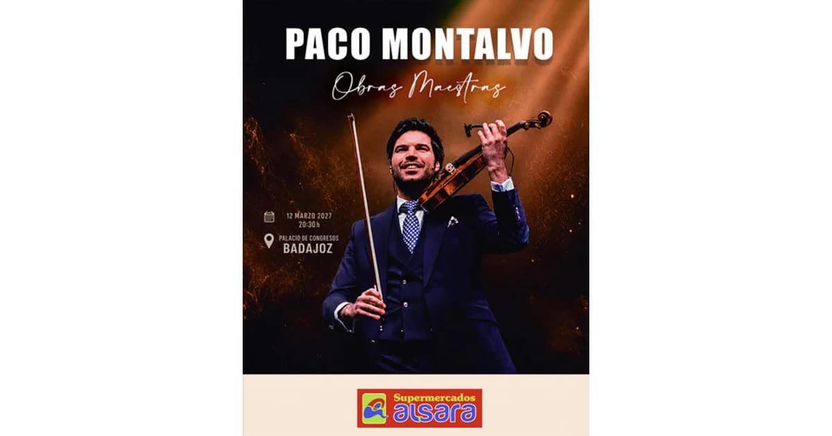 Paco Montalvo - Obras Maestras event image