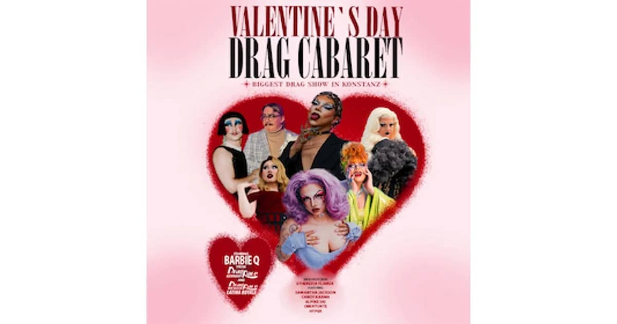 Drag Cabaret - Valentine's Day - Mit Etherexia Flamer, Barbie Q, Obertunte, Samantha Jackson, Candy Karma, Alpine Ski und Hyper event image