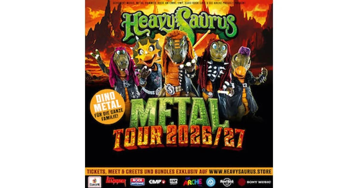 Heavysaurus - Metal Tour 2026/27 event image