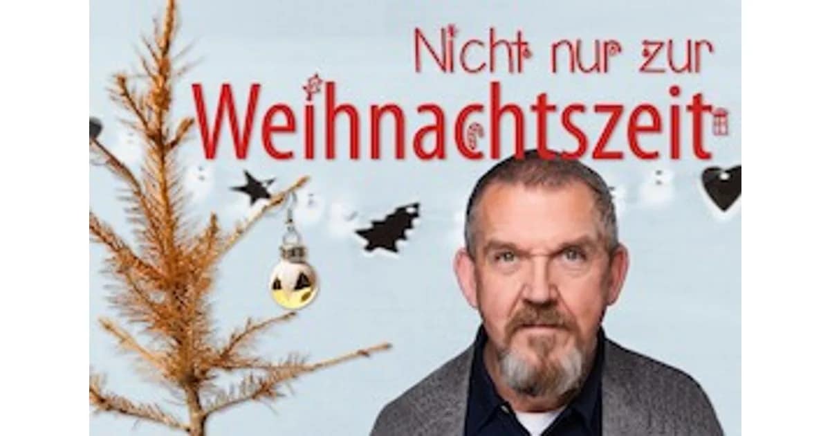 Nicht nur zur Weihnachtszeit - Konzertlesung mit Dietmar Bär event image