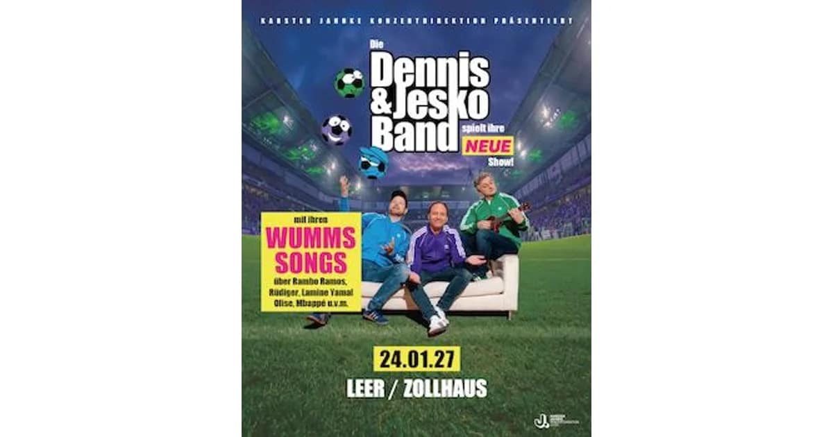 Dennis & Jesko Band - spielt ihre WUMMS-Songs 2027 event image