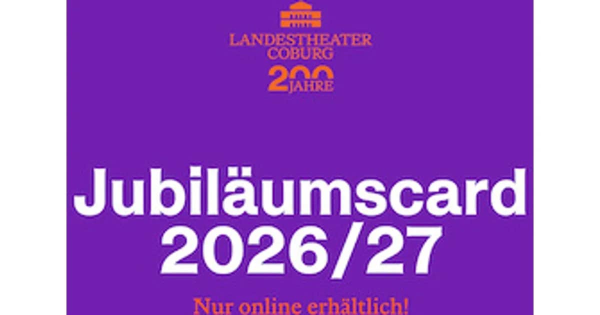 Jubiläumscard 2026/27 event image