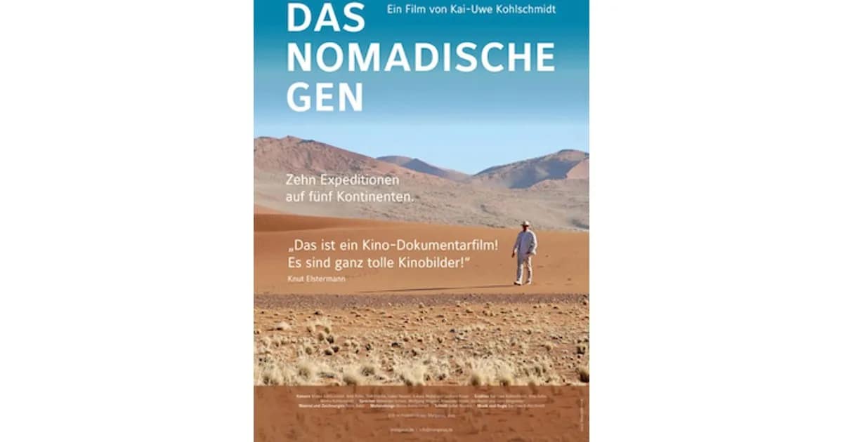 Das nomadische Gen - Ein Film von Kai-Uwe Kohlschmidt event image