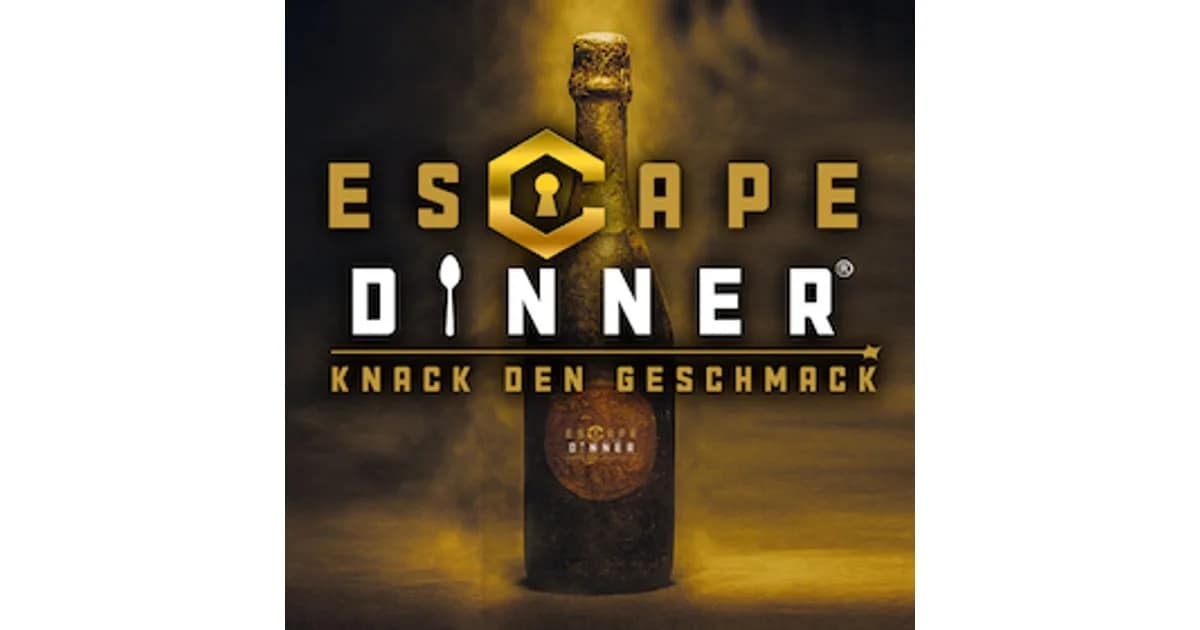 ESCAPE DINNER | Knack den Geschmack - Rätselspaß statt Krimi-Dinner - Escape-Room trifft Dinnershow event image