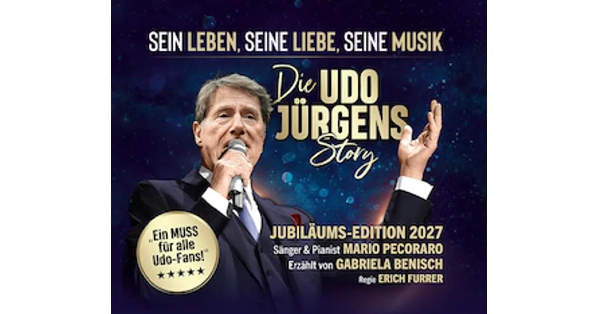 Die Udo Jürgens Story 2027 - Die Udo Jürgens Story - Das Konzert mit Mario Pecoraro event image