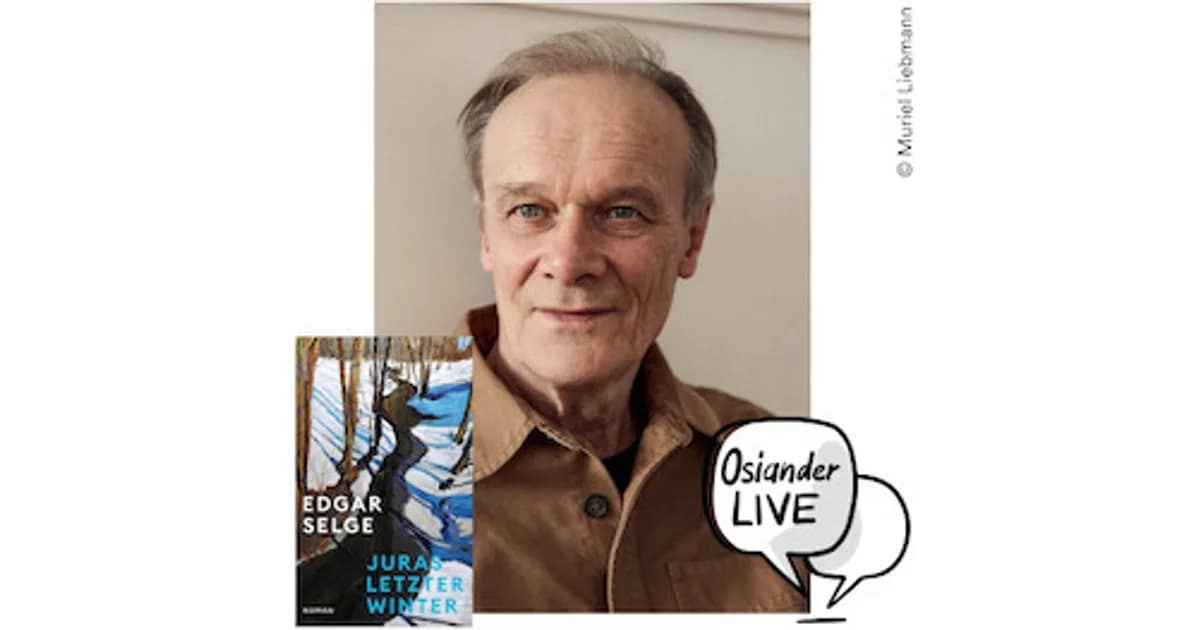 Osiander Tübingen - Lesung und Gespräch | Edgar Selge moderiert von Ingrid Abeln | Juras letzter Winter event image