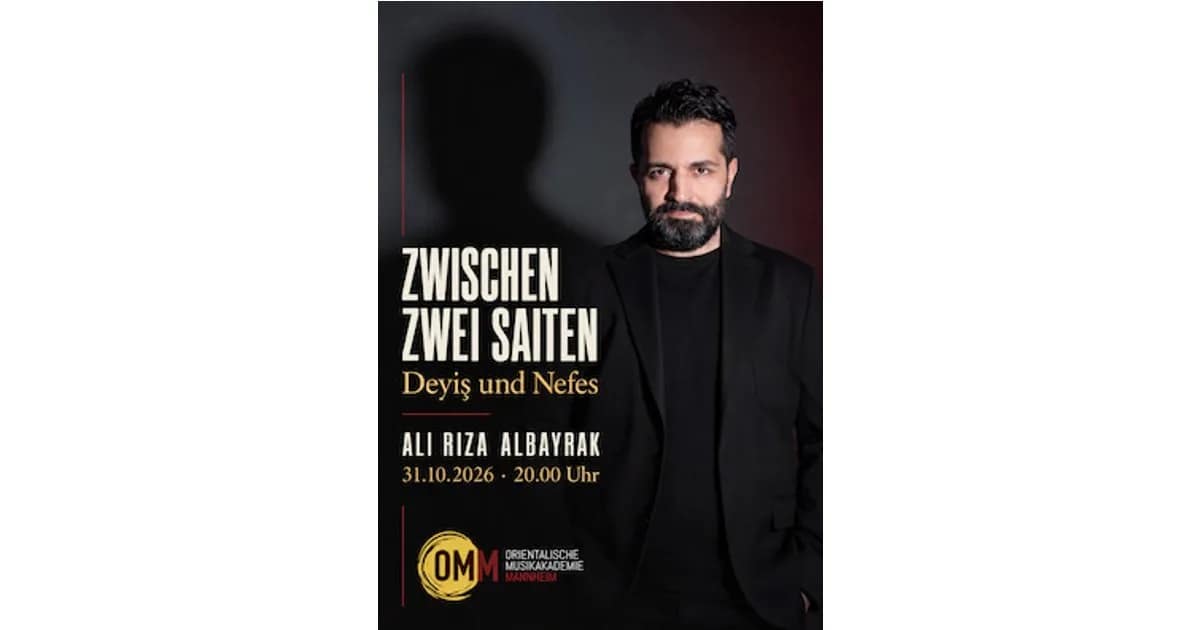 Ali Rıza Albayrak – Zwischen zwei Saiten - Deyiş und Nefes event image