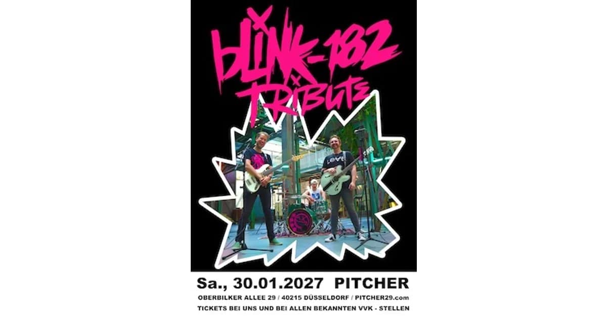 BLINK-182 TRIBUTE - Europe's biggest Blink-182 Tribute band event image