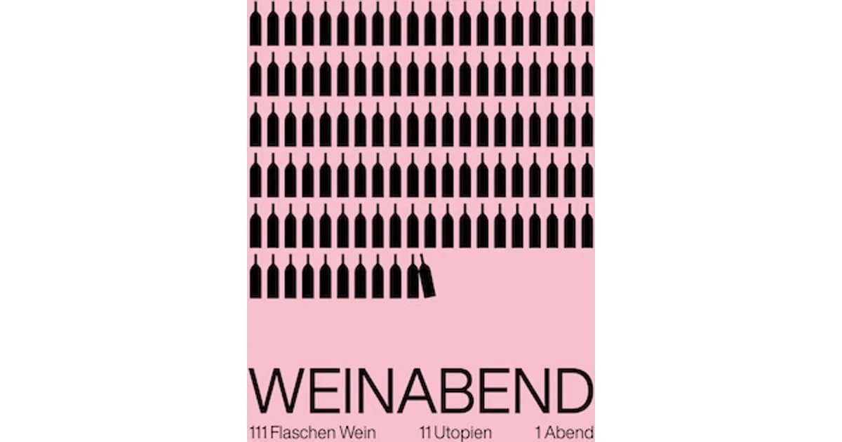 Lesung und Gespräch - Weinabend - 111 Flaschen Wein, 11 Utopien und 1 Abend event image