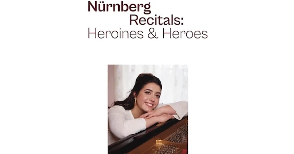 NÜRNBERG RECITALS 2027 - Virtuos am Klavier: Heroines & Heroes - Sophie Pacini, Klavier: "Gegen den Strom" event image