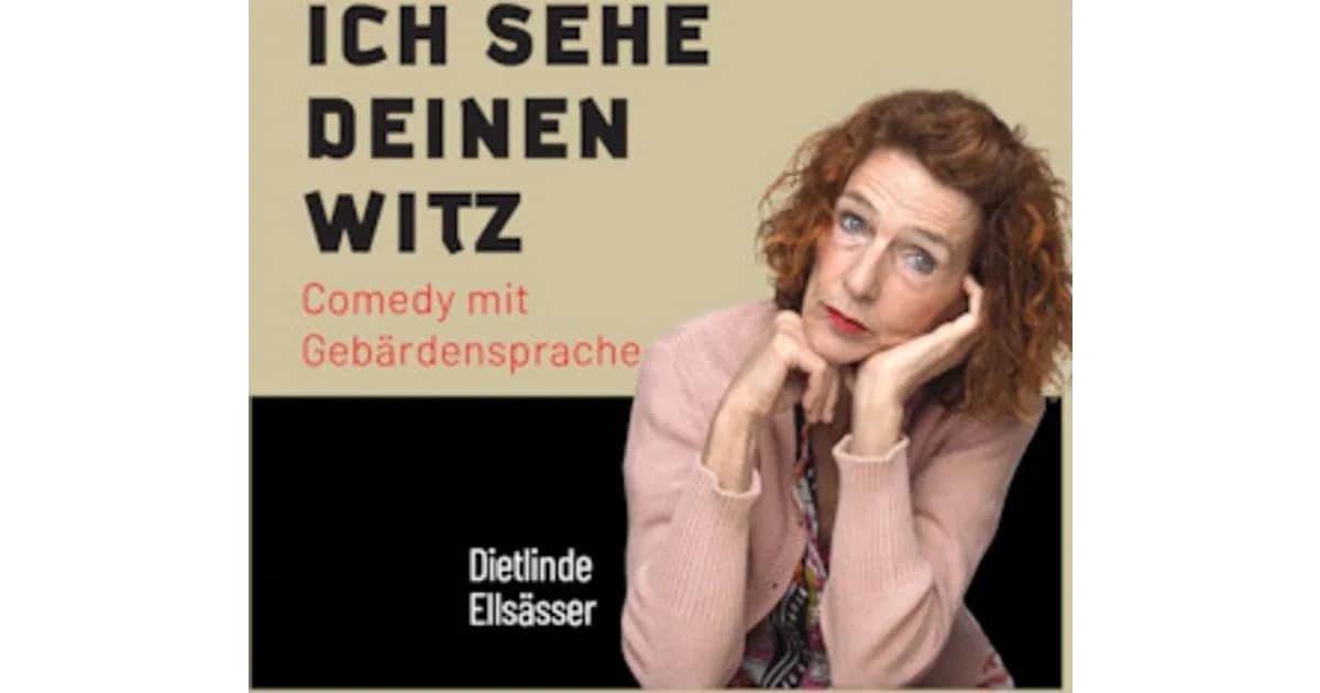 Ich sehe deinen Witz - Ich sehe deinen Witz - Comedy mit Gebärdensprache event image