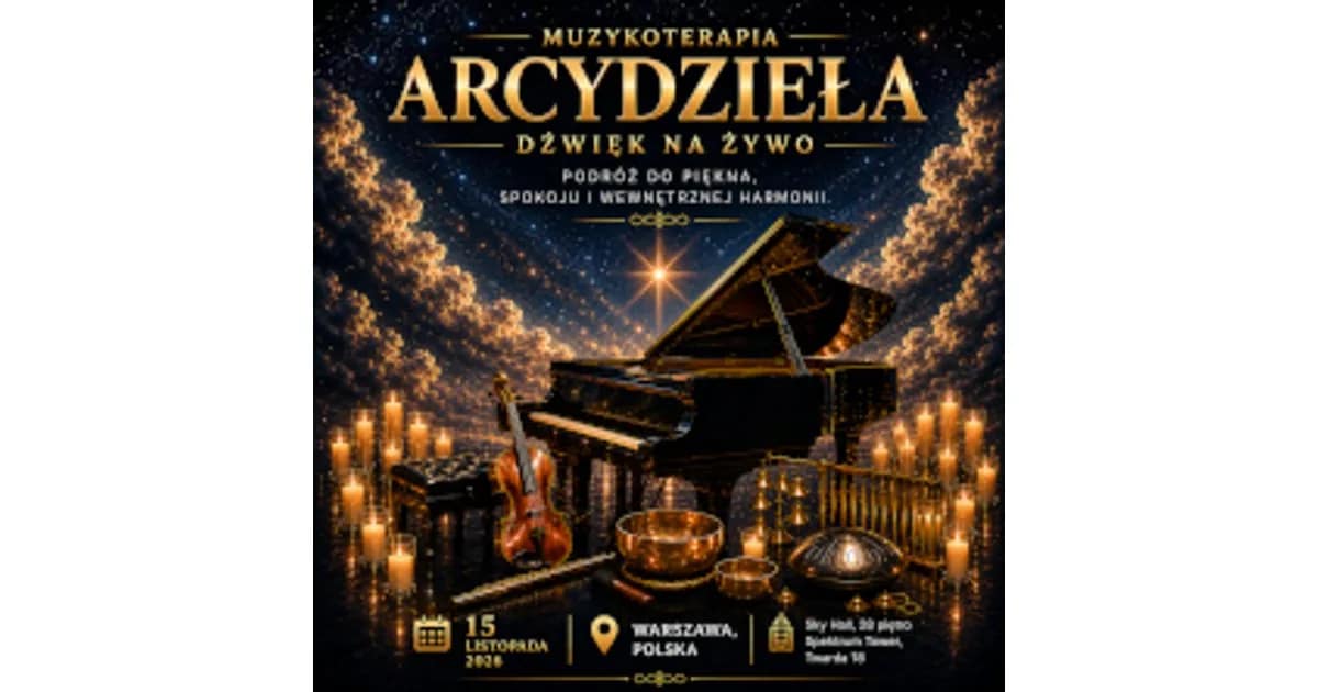 Meditative Concert "Music Therapy: Masterpieces". Muzykoterapia. Arcydzieła event image
