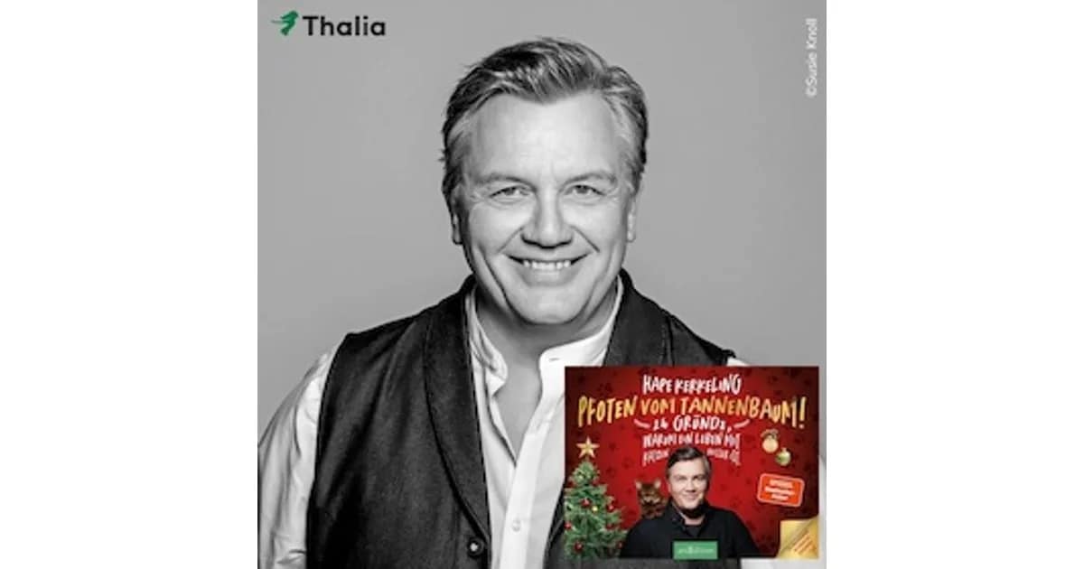 Thalia Düsseldorf (157105192) - Signierstunde mit Hape Kerkeling - 24 Tage Katzenliebe und Weihnachtsfreude event image