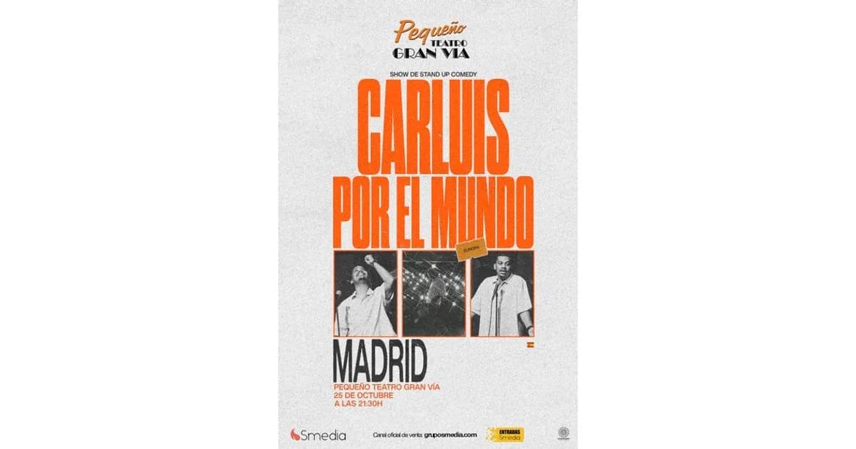 "Un joven por el mundo" Carluis Medina event image