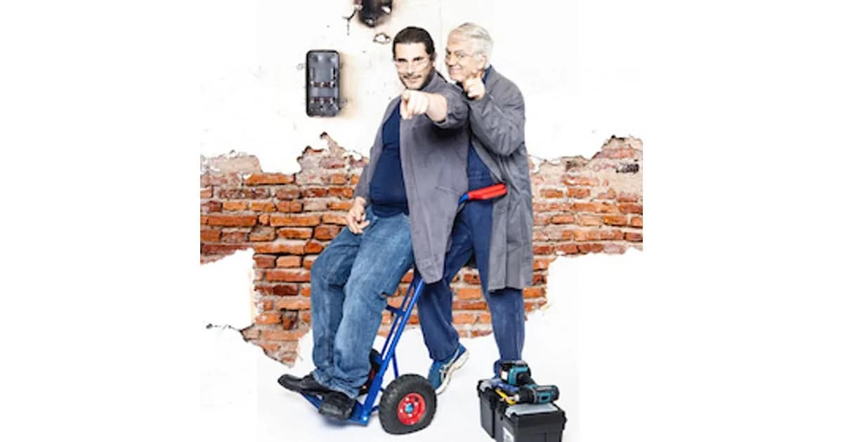 Die Hausmeister - Eine Komödie über Helden mit Prüfgerät event image