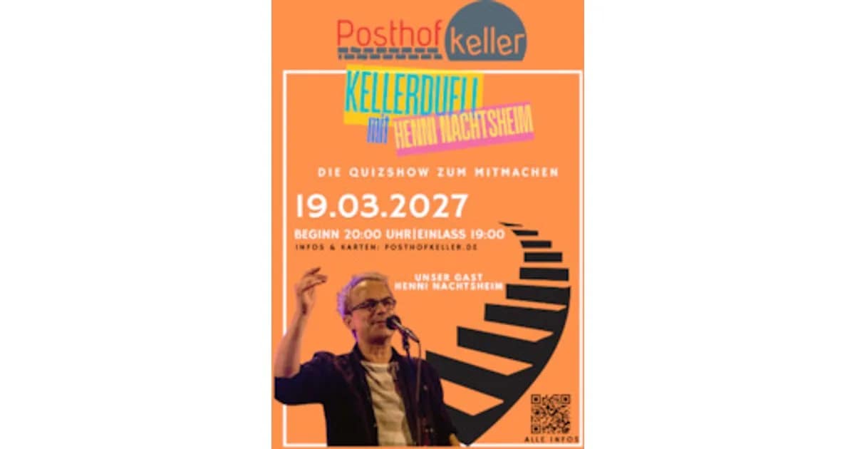 Kellerduell - Kellerduell mit Henni Nachtsheim event image